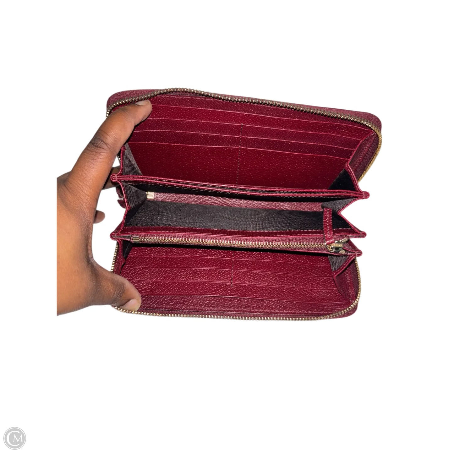 Wallet Luxury Designer By Gucci, Size: Large