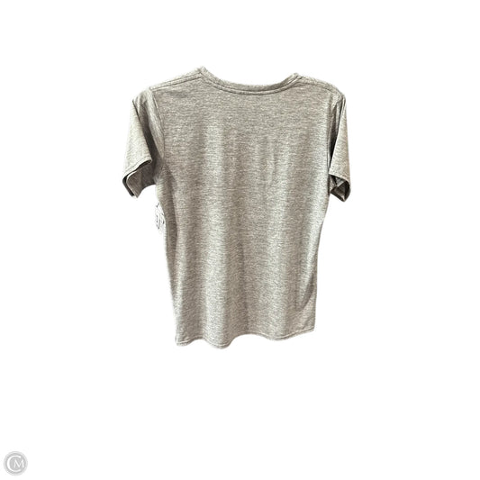 Top Short Sleeve Basic By Clothes Mentor In Grey, Size: M