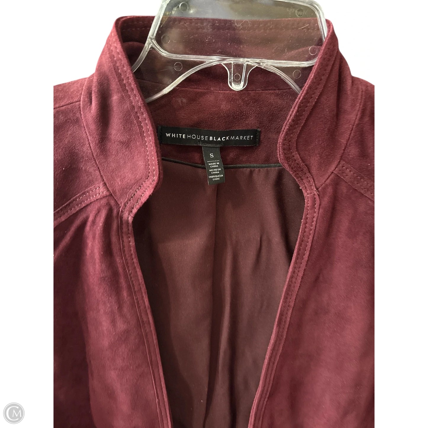 Blazer By White House Black Market In Maroon, Size: S
