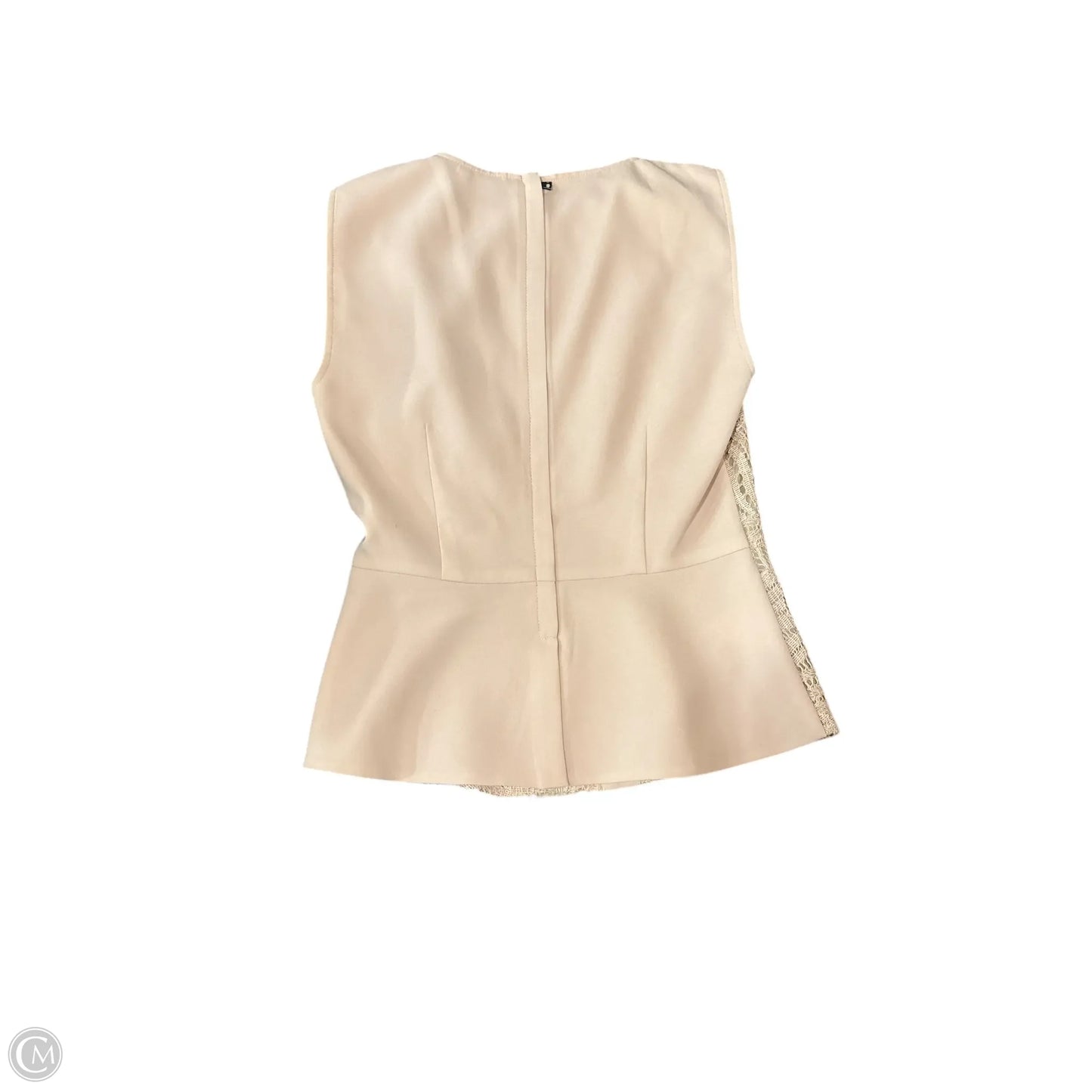Top Sleeveless Basic By Bcbgmaxazria In Peach, Size: Xxs