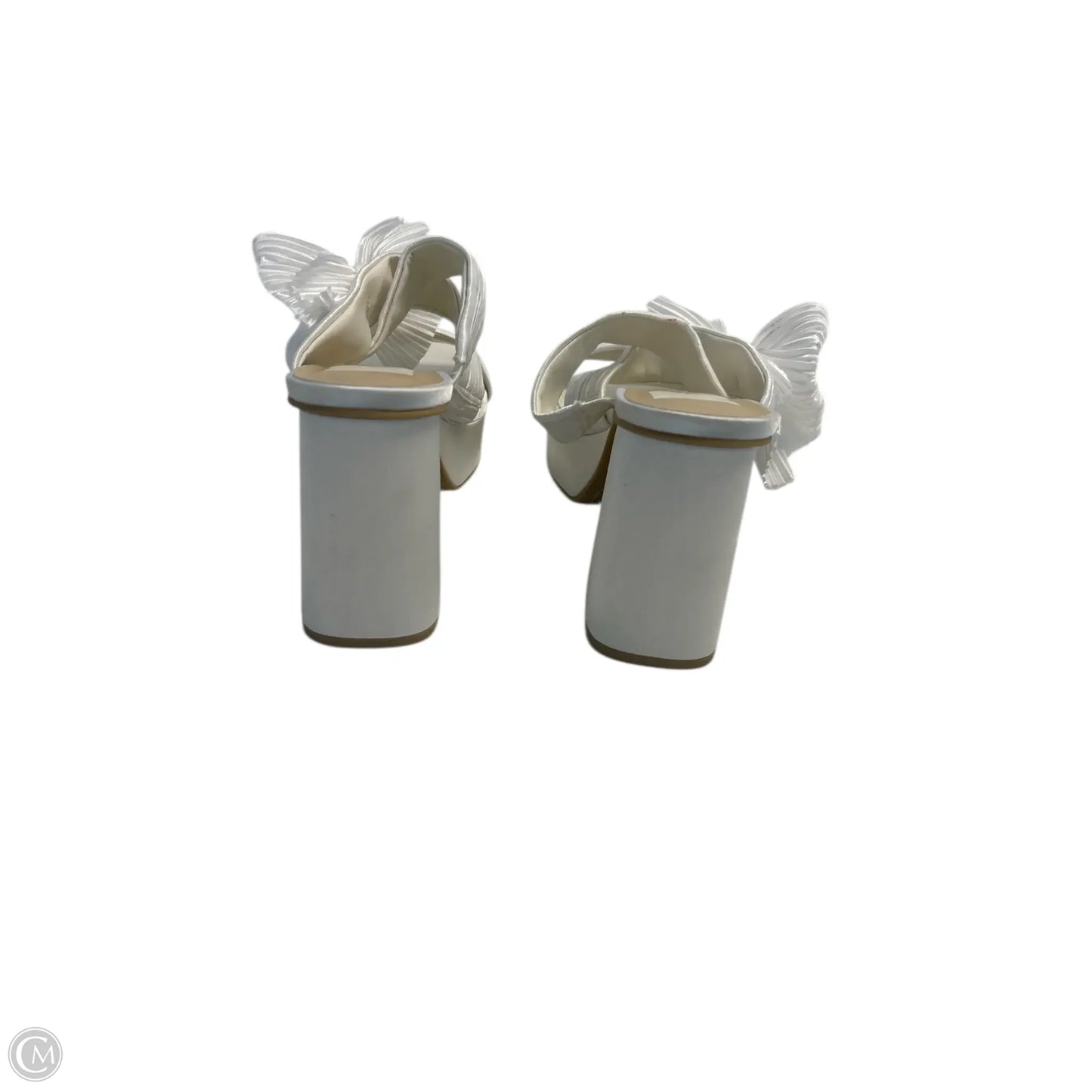 Sandals Heels Block By Dolce Vita In White, Size: 7