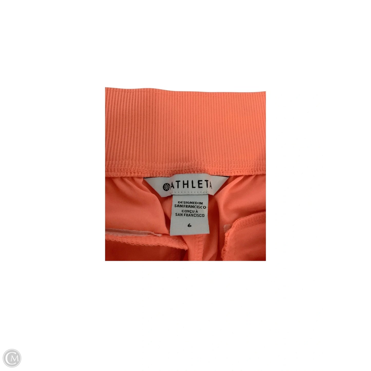 Athletic Pants By Athleta In Orange, Size: 6
