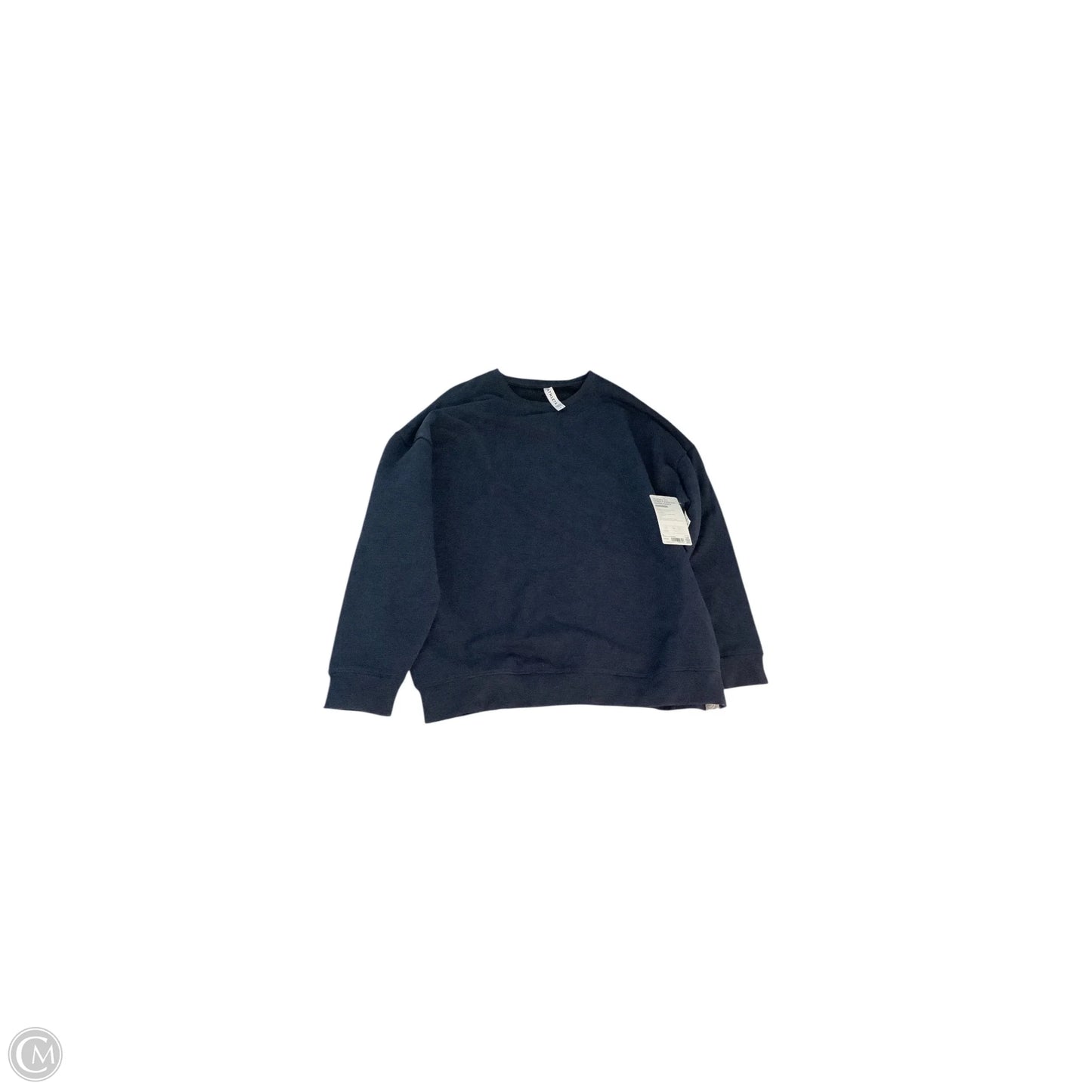 Top Long Sleeve Basic By Athleta In Blue, Size: L