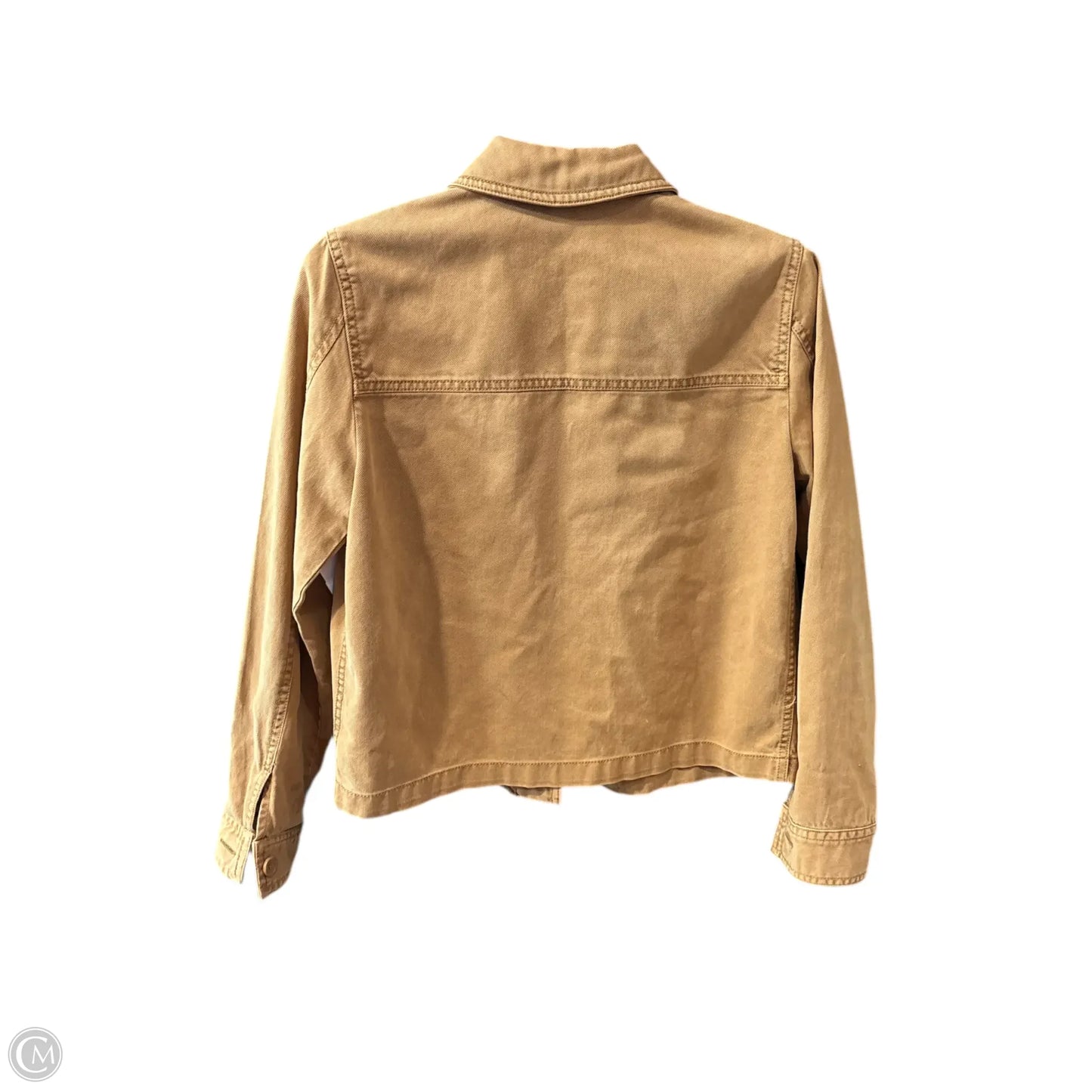 Jacket Denim By Nicole Miller In Orange, Size: Xs