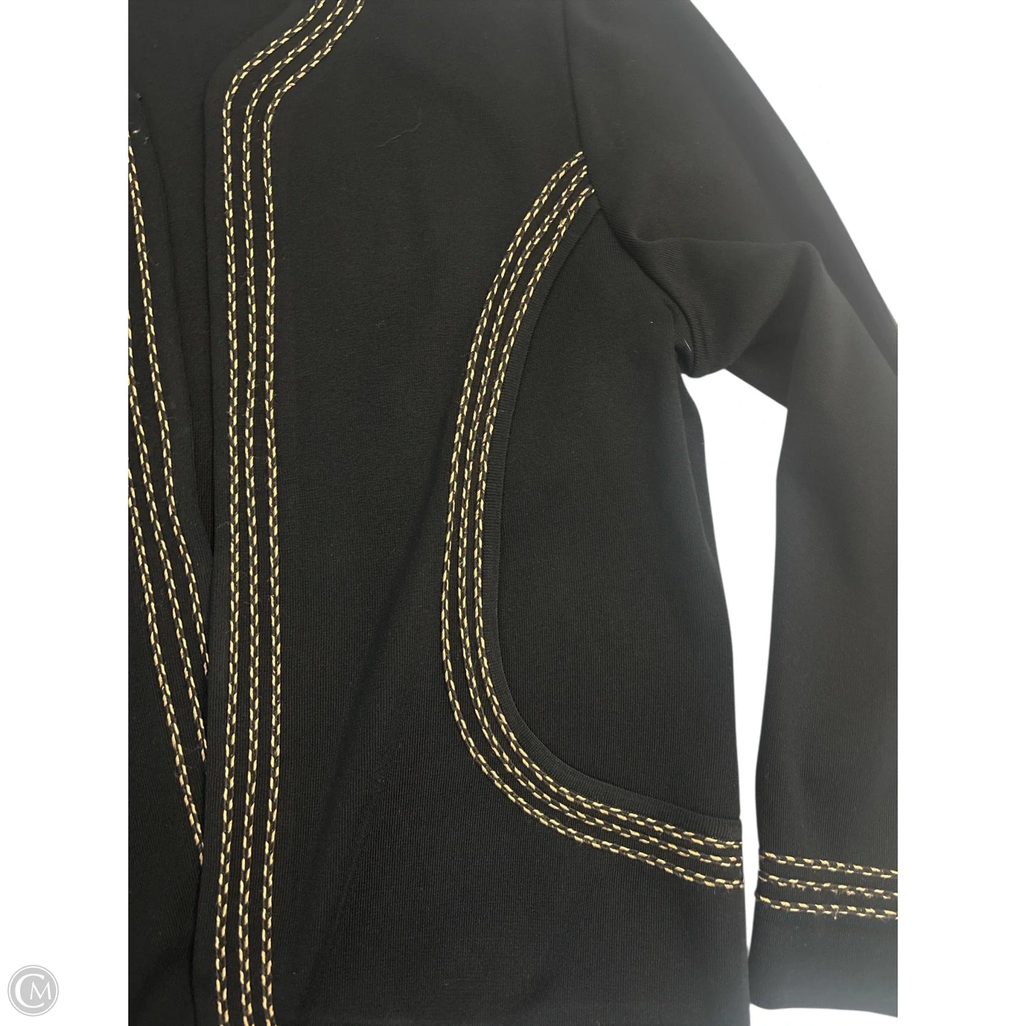 Blazer By Ming Wang In Black, Size: Lp