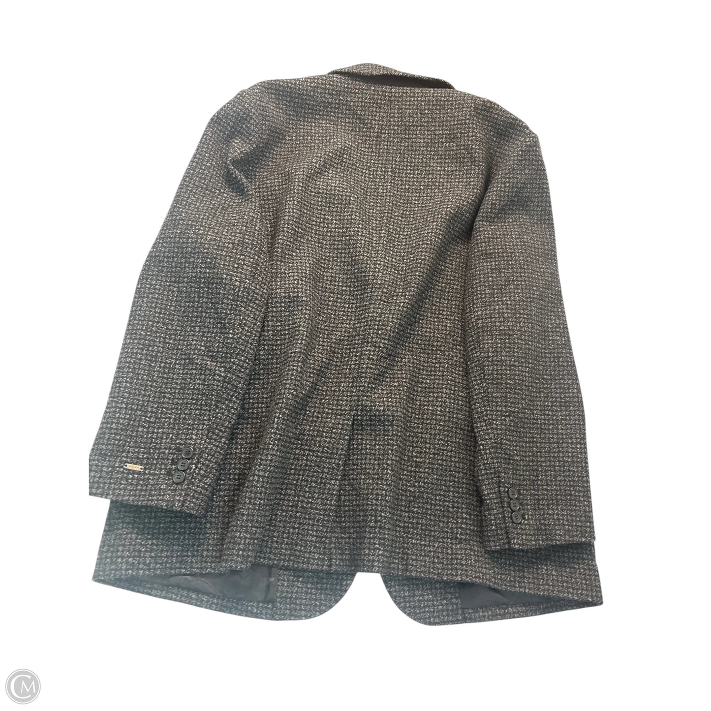 Blazer Designer By Coach In Grey, Size: Xl