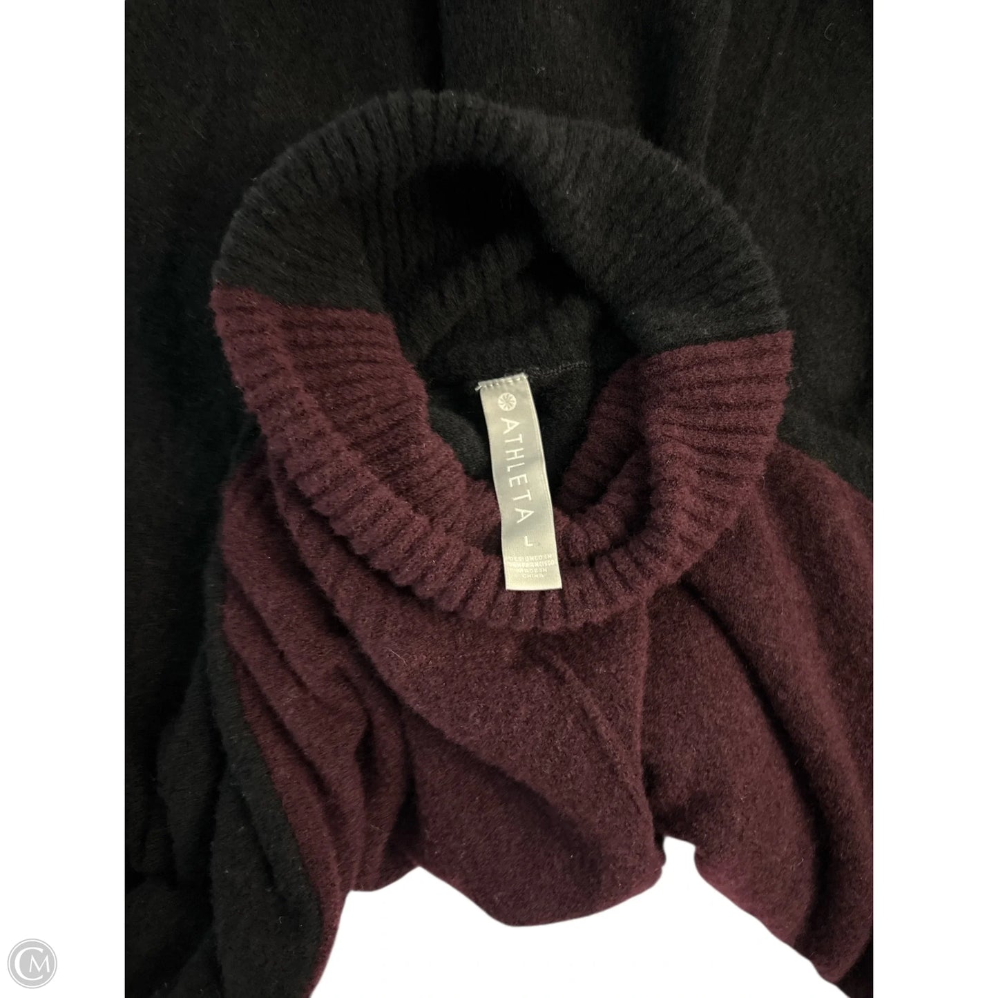 Sweater By Athleta In Maroon, Size: L