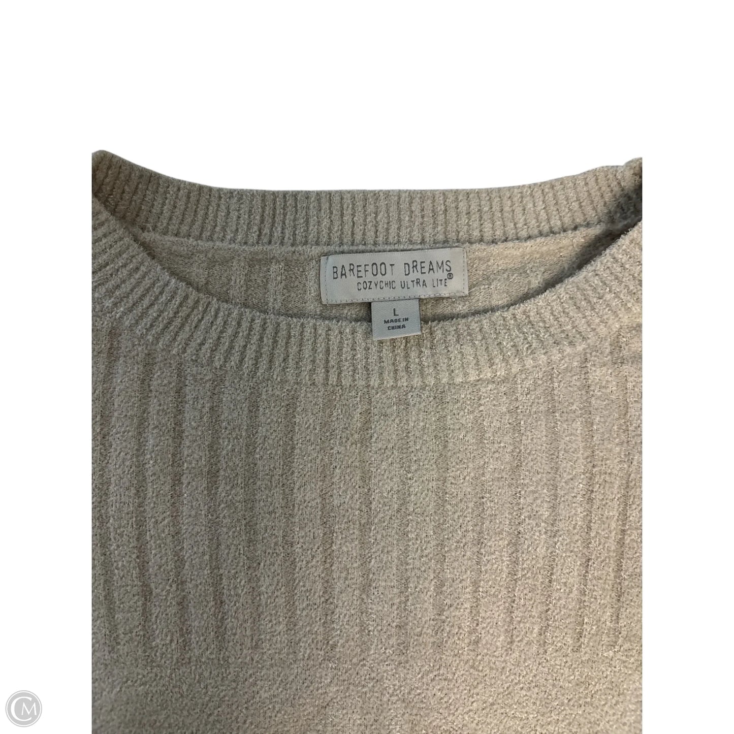 Sweater By Barefoot Dreams In Tan, Size: L