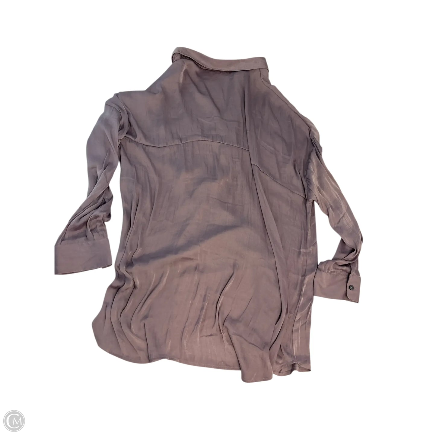 Top Long Sleeve Basic By Free People In Purple, Size: L