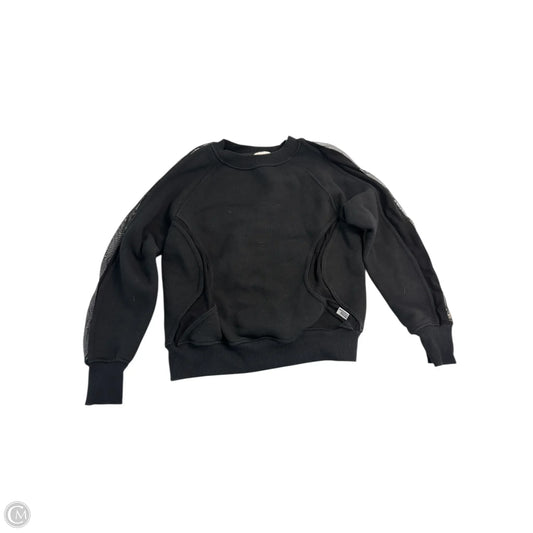 Sweatshirt Crewneck By Good American In Black, Size: S