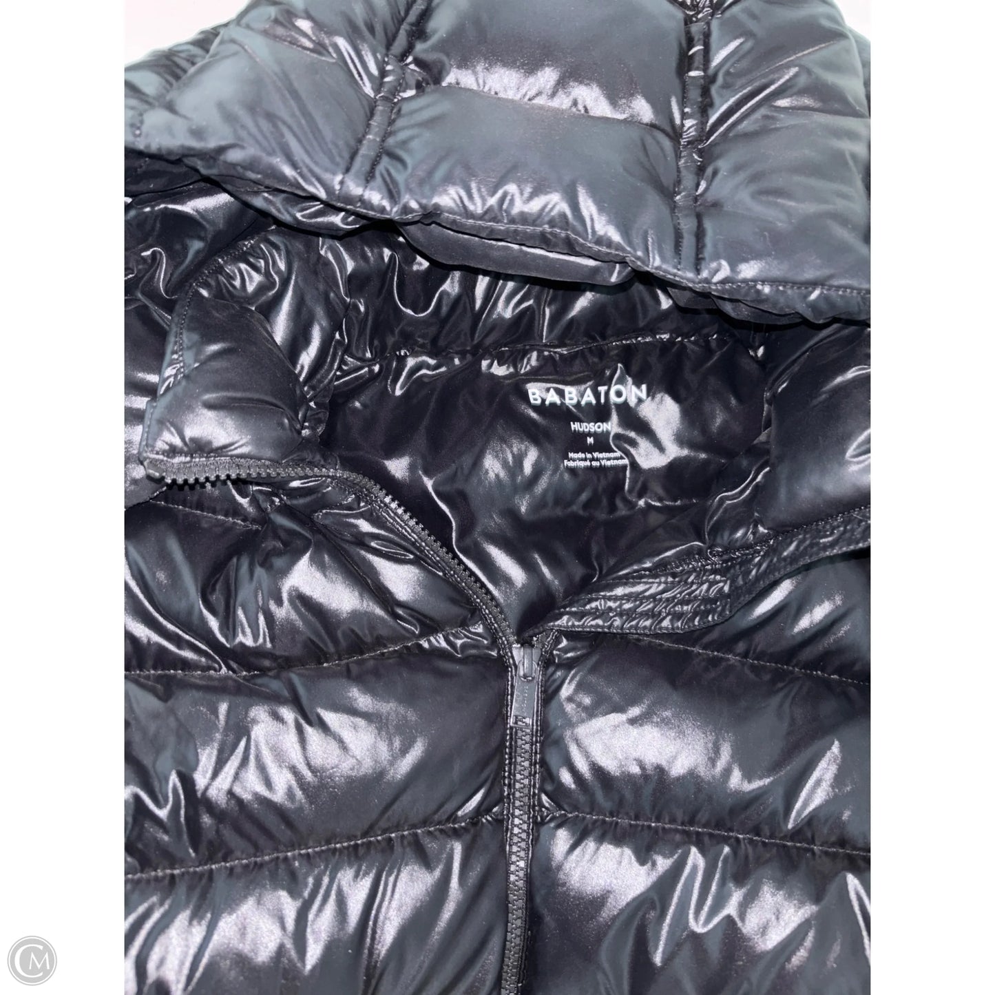 Jacket Puffer & Quilted By Babaton In Black, Size: M