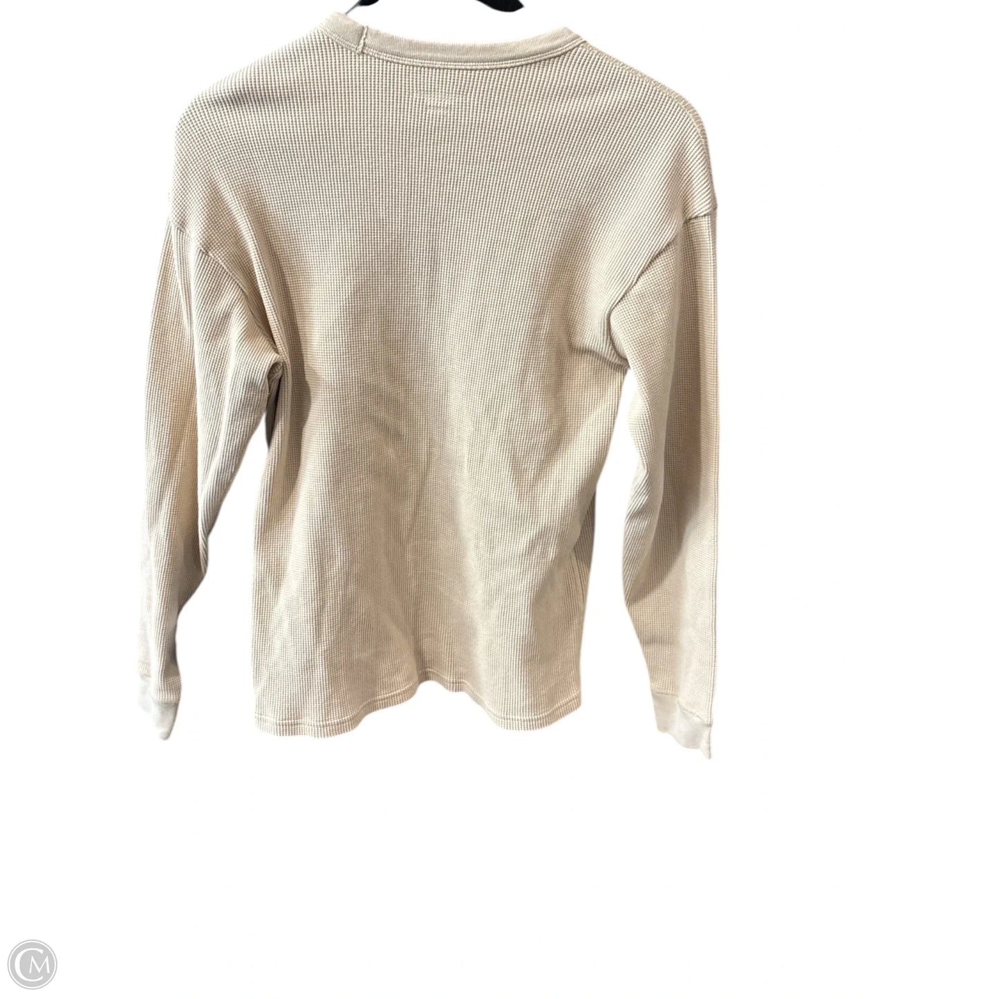 Top Long Sleeve Luxury Designer By Alexander Wang In Tan, Size: M