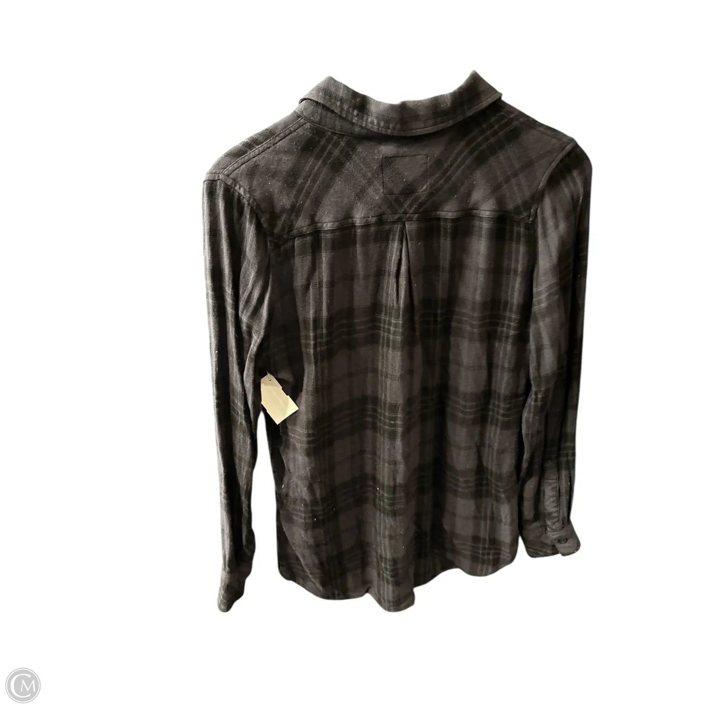 Top Long Sleeve Basic By Rails In Grey, Size: M