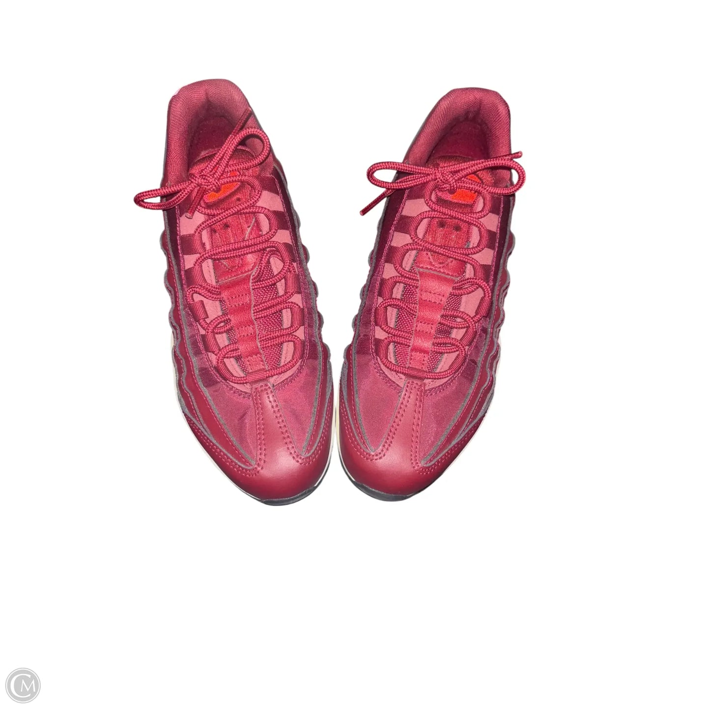 Shoes Sneakers By Nike In Maroon, Size: 8