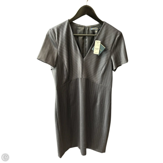 Dress Casual Midi By Brooks Brothers In Blue, Size: 12