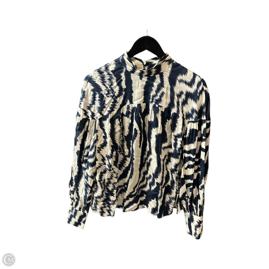 Ted Baker In Blue & Cream, Size: S