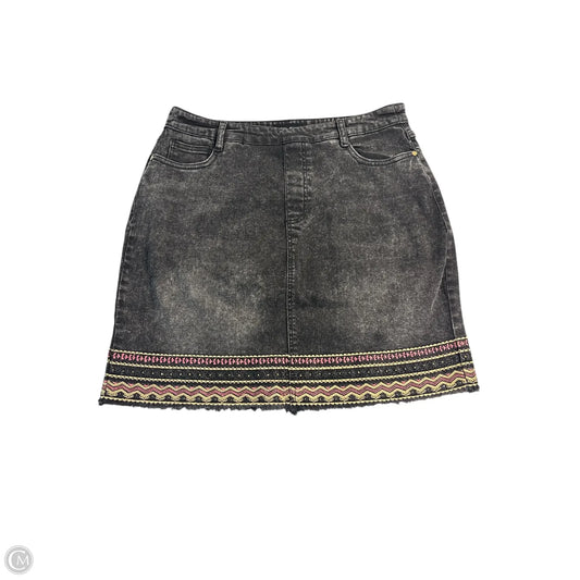 Skirt Midi By Tribal In Black, Size: 12