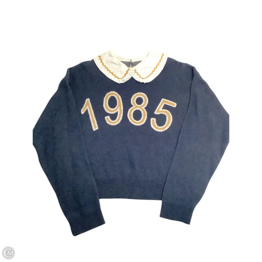 Sweater By Maeve In Blue, Size: L