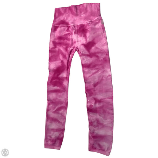Athletic Leggings By Free People In Pink, Size: M