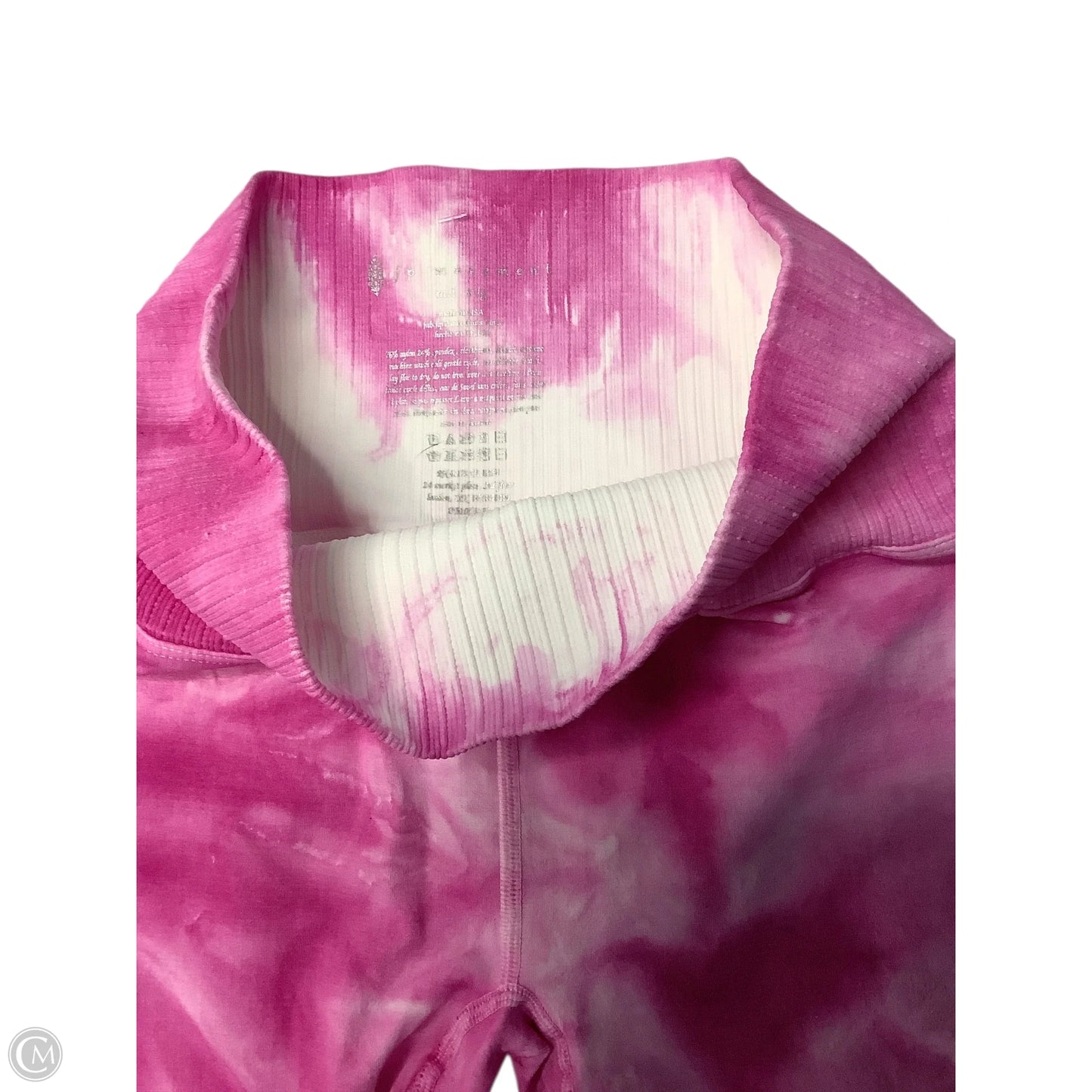 Athletic Leggings By Free People In Pink, Size: M