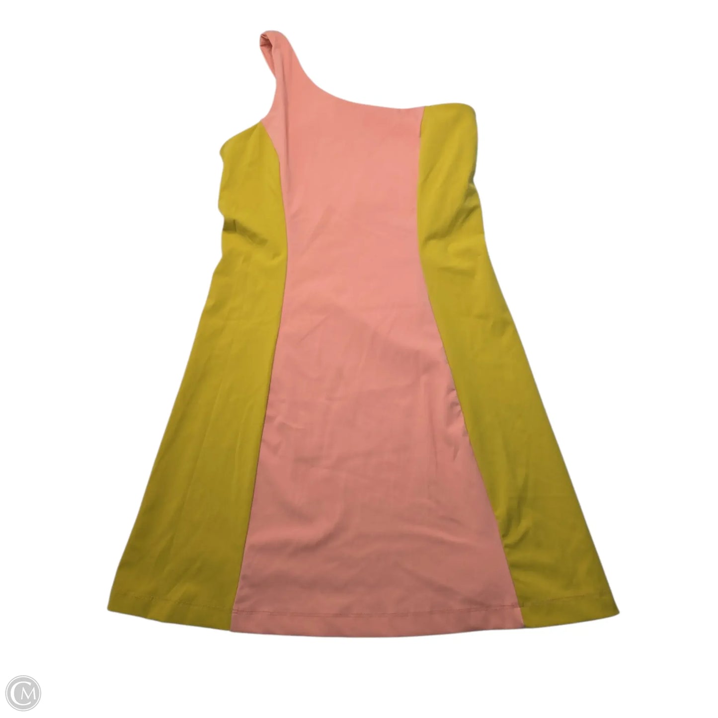 Athletic Dress By Outdoor Voices In Orange & Yellow, Size: S