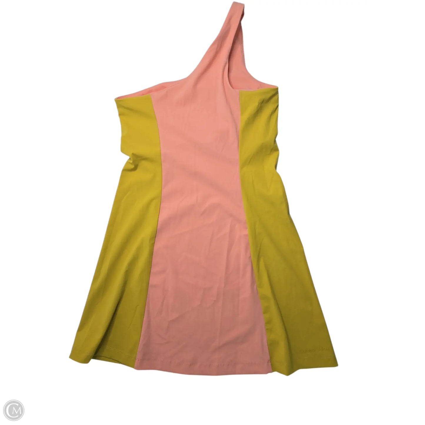 Athletic Dress By Outdoor Voices In Orange & Yellow, Size: S