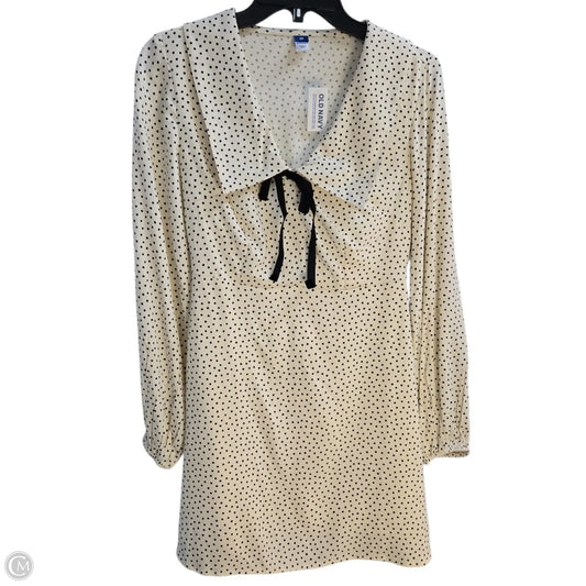 Dress Casual Midi By Old Navy In Cream, Size: Xs
