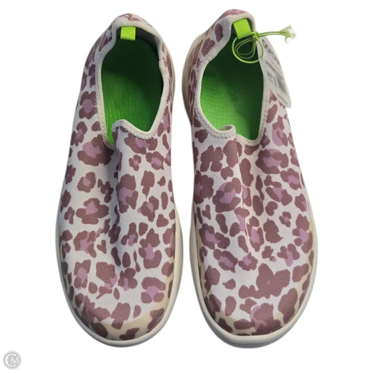 Shoes Sneakers By Oofos In Pink, Size: 10