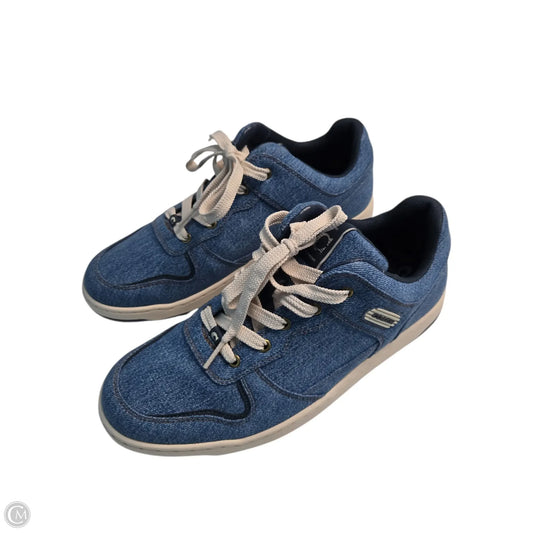 Shoes Designer By Coach In Blue, Size: 10