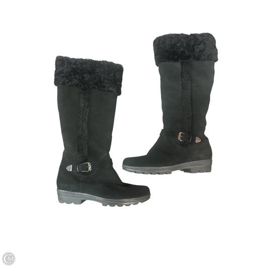 Boots Snow By Aquatalia In Black, Size: 10