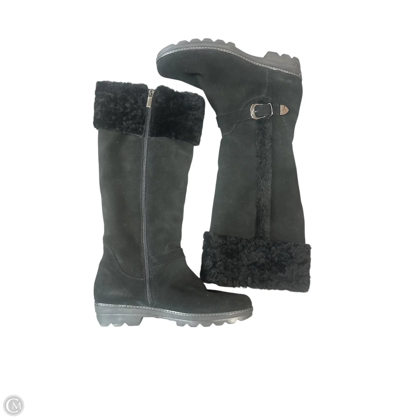 Boots Snow By Aquatalia In Black, Size: 10