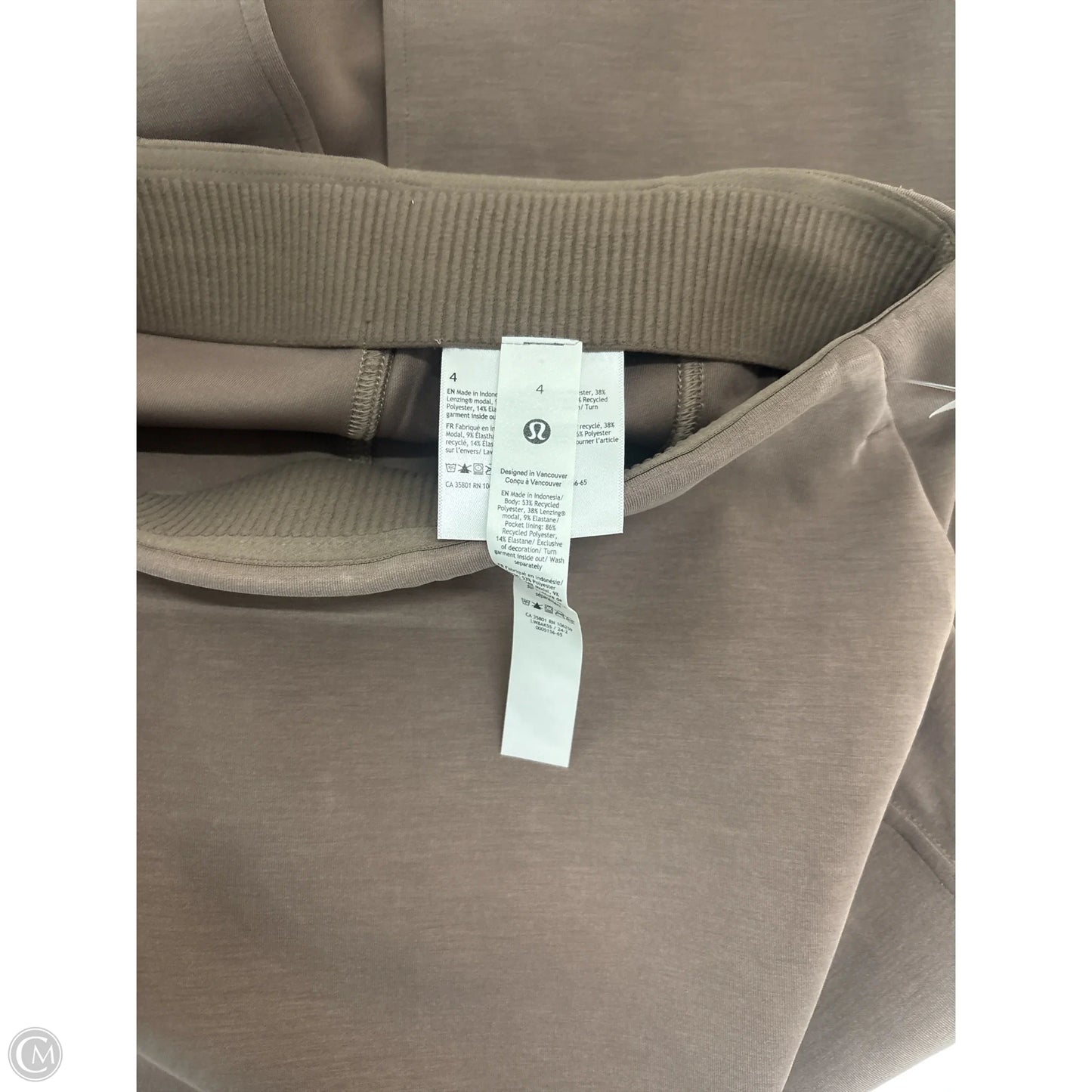 Athletic Skirt By Lululemon In Brown, Size: 4