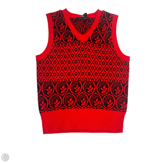 Top Sleeveless Luxury Designer By Marc Jacobs In Red, Size: M