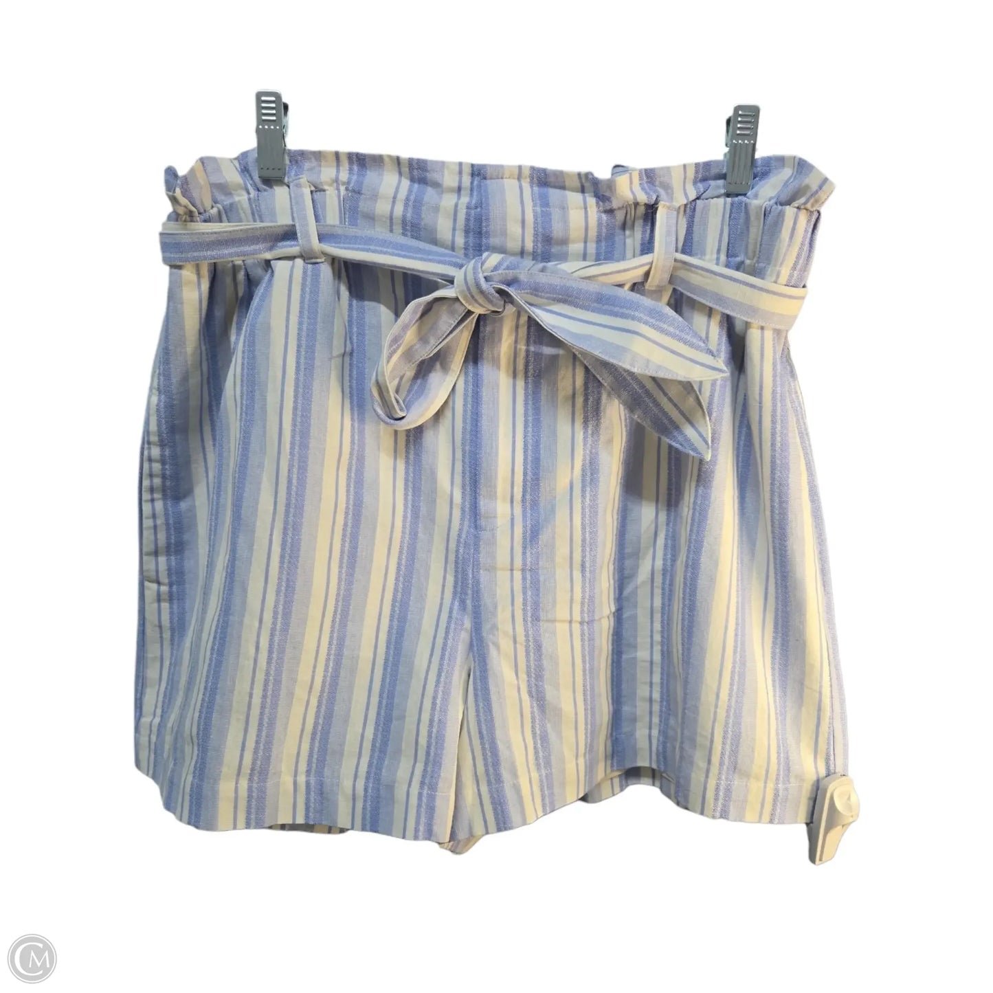 Shorts By Express In Blue & White, Size: L