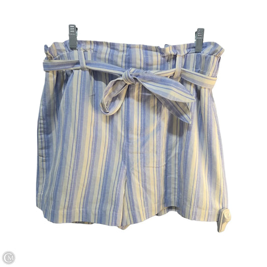 Shorts By Express In Blue & White, Size: L