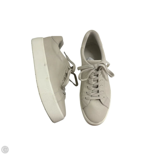 Shoes Sneakers By Vince In Taupe, Size: 8.5