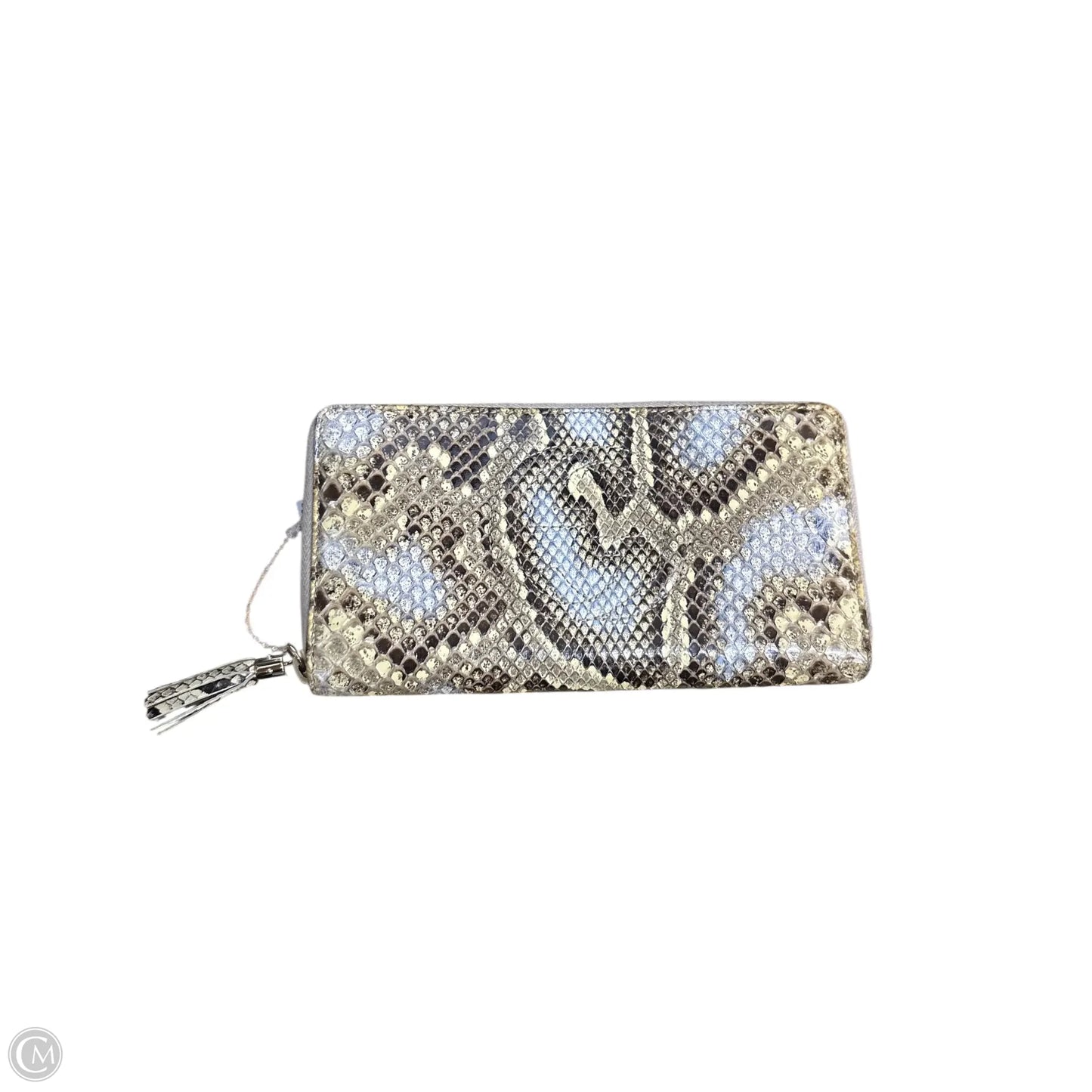 Wallet Large Zippy Snakeskin Gucci