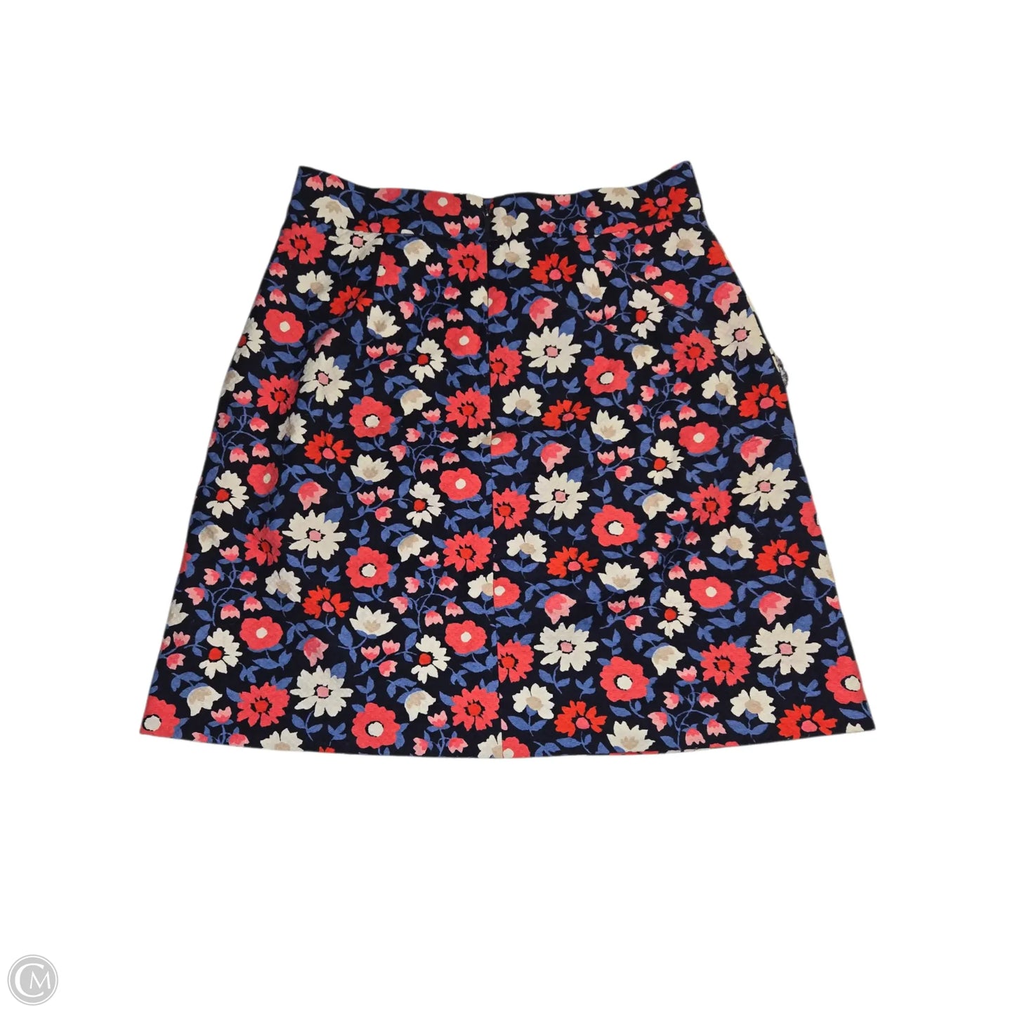 Skirt Designer By Kate Spade In Floral Print, Size: 0