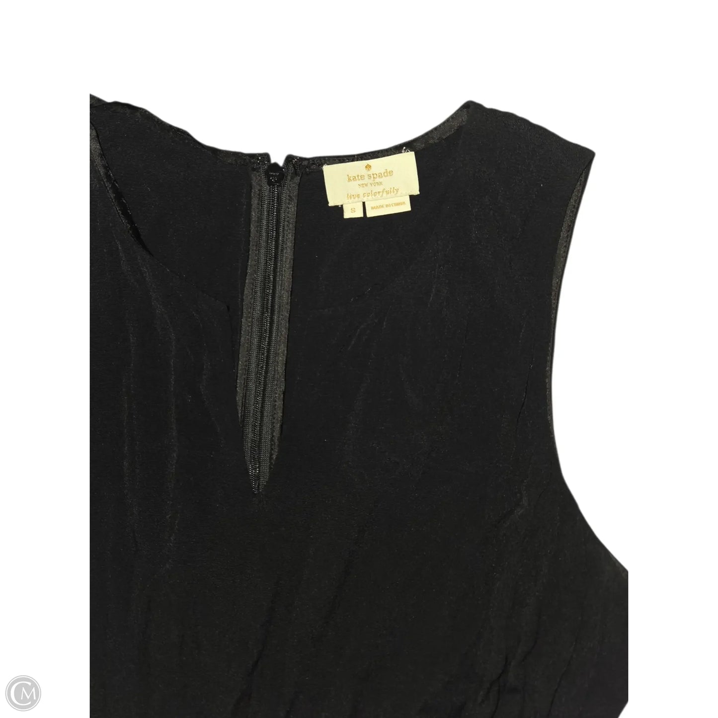 Romper Designer By Kate Spade In Black, Size: S