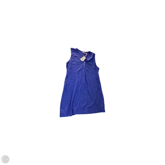 Dress Casual Midi By Vineyard Vines In Blue, Size: Xl