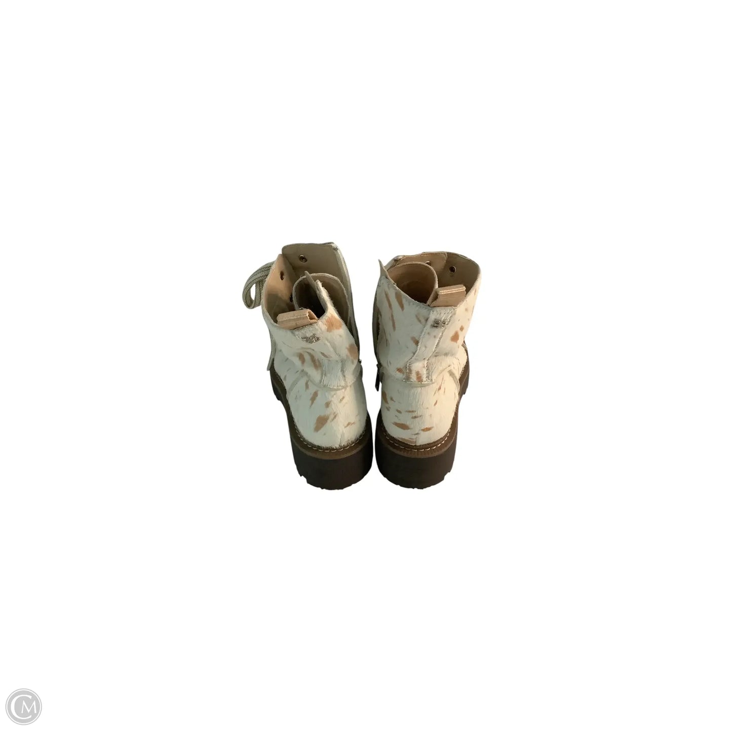 Boots Ankle Flats By Sam Edelman In Cream, Size: 7.5