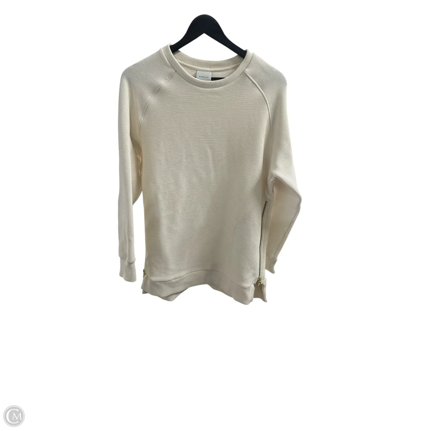 Top Long Sleeve Basic By Varley In Cream, Size: M