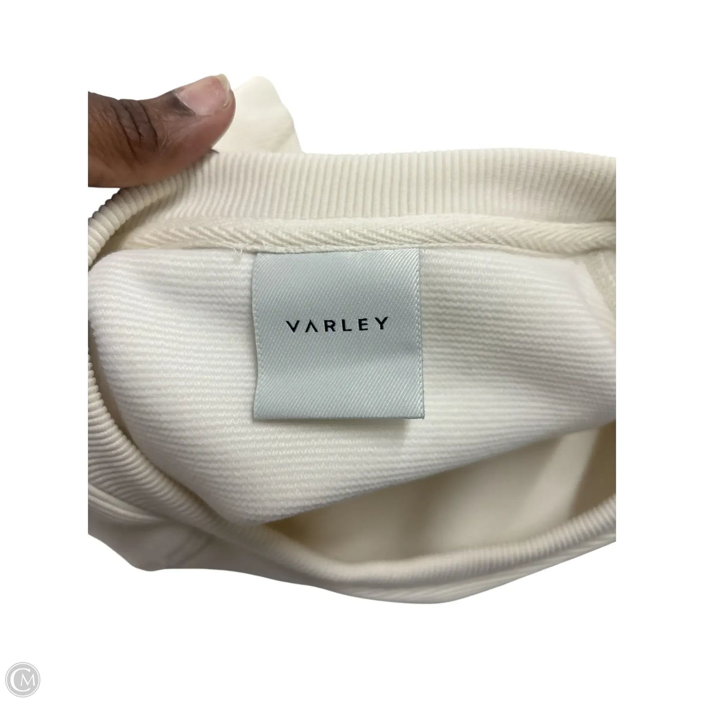 Top Long Sleeve Basic By Varley In Cream, Size: M