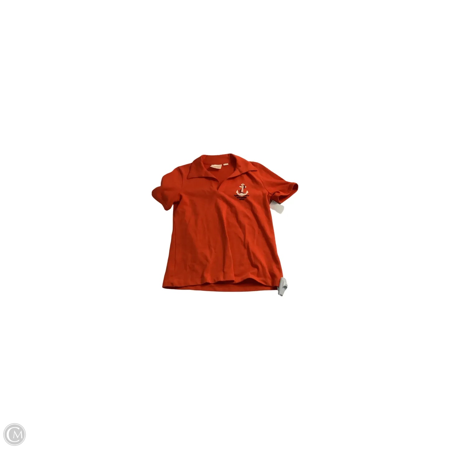 Top Short Sleeve Basic By Maeve In Orange, Size: S