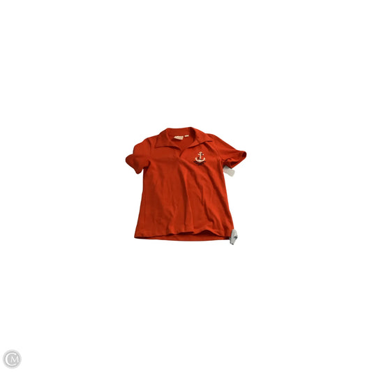 Top Short Sleeve Basic By Maeve In Orange, Size: S