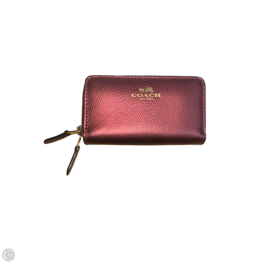 Wallet Designer By Coach, Size: Small