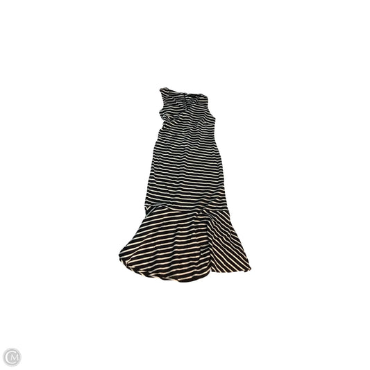 Dress Casual Maxi By Banana Republic In Black & White, Size: 6