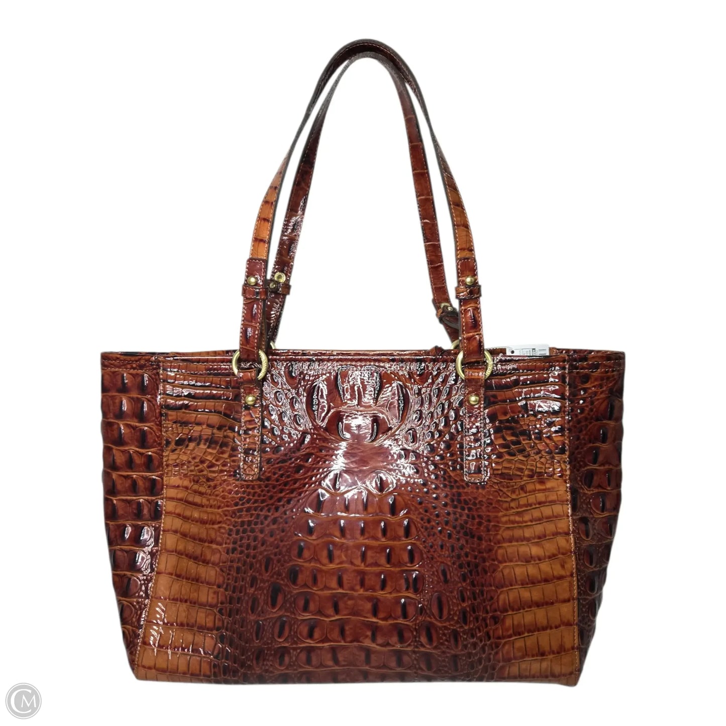 Handbag Designer By Brahmin, Size: Large