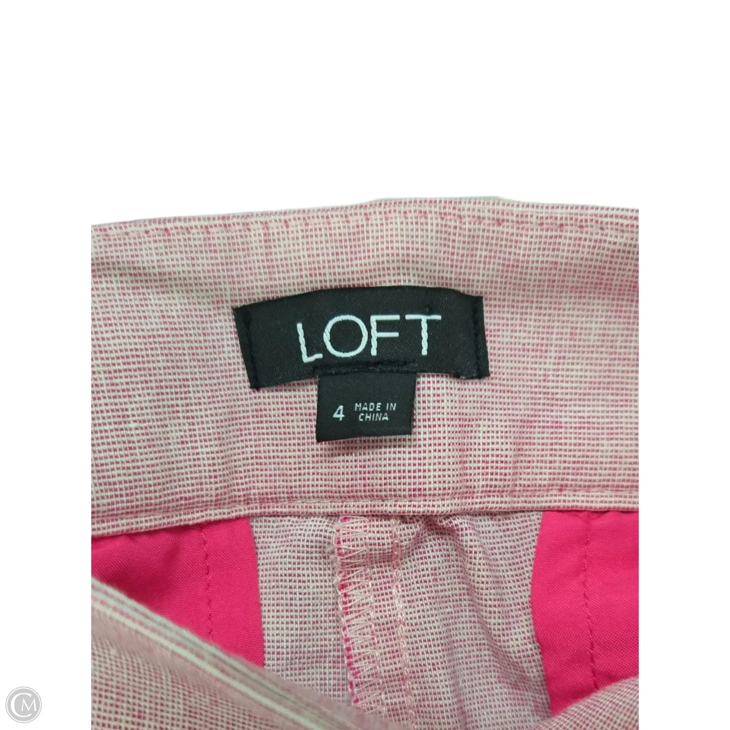 Shorts By Loft In Pink, Size: 4