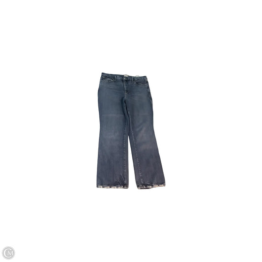 Jeans Skinny By Good American In Blue, Size: 16